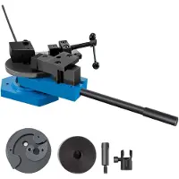 Vevor boogbuigapparaat SBG-40, handmatige boogbuigmachine, boogbuiger, 25,1 kg. Geschikt voor het buigen van platstaal (30 x 8 mm) en rondstaal (15 mm), handmatige buigmachine