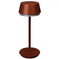 Konstsmide 7830-960 Lyon LED-accutafellamp 2.5 W Warmwit, RGB Terracotta
