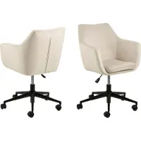 Actona basic Comfy Bureaustoel - Beige