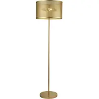 Searchlight Gouden Vloerlamp Fishnet