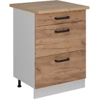 Vicco R-Line Keukenonderkast – 60 cm WB Eik Krachtige eik goud