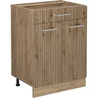 Vicco R-Line Keukenonderkast – 60 cm met lade, zonder werkblad Artisanaal eiken