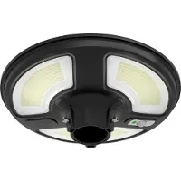 V-TAC VT-65W Solarlampen - Tuinverlichting Sensor - IP65 - Zwart - 10 Watt - 1500 Lumen - 6500K