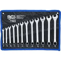 Bgs 71023 Steekringsleutelset 8 - 19 mm 12-dlg.