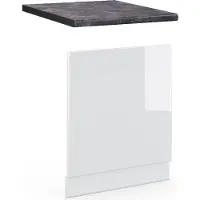 Vicco Fame-Line Frontpaneel – 60 cm, WB Antraciet Wit Hoogglans