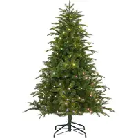 Black Box Trees Slimme Verlichting Kerstboom - 107x107x155 cm - Groen