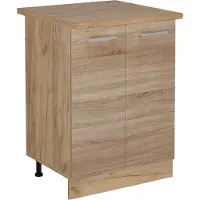 Vicco R-Line Keukenonderkast – 60 cm, WB Eik Sonoma