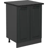 Vicco R-Line Keukenonderkast – 60 cm, WB Antraciet Antraciet landhuis