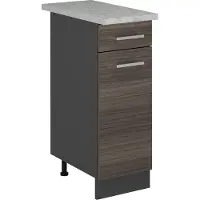 Vicco R-Line Keukenonderkast – 30 cm WB Marmer Edel grijs