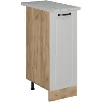 Vicco R-Line Apotheekkast – 30 cm WB Marmer Wit Landhuis