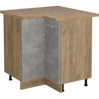 Vicco Hoekkast R-Line Beton 75.6 cm , WB Eik, Model 53853