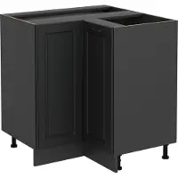 Vicco R-Line Hoekkast – 75.6 cm zonder werkblad Antraciet landhuis