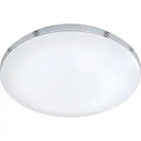 TRIO Plafondlamp APART, wit / opaal, Badkamer, Kunststof, Modern, Plafondlamp badkamer