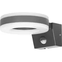 Adviti HOWLIT LED 20W, garden light with motion sensor, 1800lm, IP65, 4000K, gray