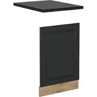 Vicco R-Line Voorpaneel vaatwasser – 45 cm, WB Antraciet Antraciet landhuis