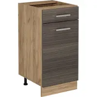 Vicco R-Line Keukenonderkast – 40 cm zonder werkblad Edel grijs