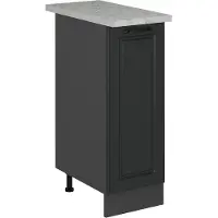 Vicco Apotheekkast R-Line Antraciet landhuis 30 cm WB Marmer, Model 53394