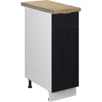 Vicco Fame-Line Apotheekkast – 30 cm, WB Eik Zwart gestreept