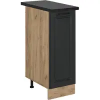Vicco R-Line Apotheekkast – 30 cm, WB Antraciet Antraciet landhuis