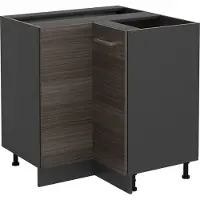 Vicco R-Line Hoekkast – 75.6 cm zonder werkblad Edel grijs