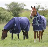 Bucas REGENDEKEN ATLANTIC EXCLUSIVE & NECK Donkerblauw