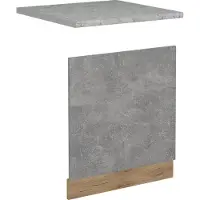 Vicco R-Line Voorpaneel vaatwasser – 60 cm, WB Marmer Beton