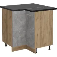 Vicco R-Line Hoekkast – 75.6 cm, WB Antraciet Beton
