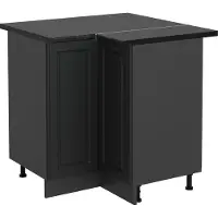 Vicco R-Line Hoekkast – 75.6 cm, WB Antraciet Antraciet landhuis