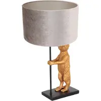 Steinhauer Tafellamp Animaux met taupe kap 8227ZW