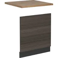Vicco R-Line Voorpaneel vaatwasser – 60 cm, WB Eik Edel grijs