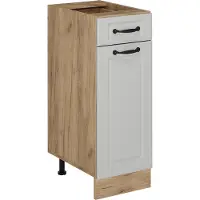 Vicco Keukenonderkast R-Line Wit Landhuis 30 cm zonder werkblad, Model 54034