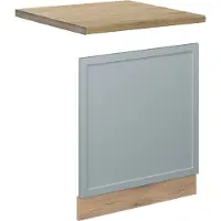 Vicco Fame-Line Frontpaneel – 60 cm, WB Eik Licht blauw-grijs