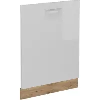 Vicco R-Line Vaatwasser deksel – 60 cm zonder werkblad Wit Hoogglans