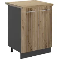 Vicco R-Line Keukenonderkast – 60 cm, WB Eik Artisanaal eiken