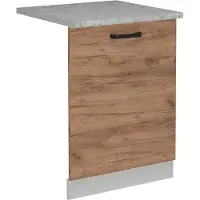 Vicco R-Line Vaatwasserfrontpaneel – 60 cm, WB Marmer Krachtige eik goud
