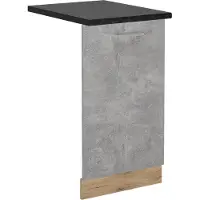 Vicco R-Line Vaatwasserfrontpaneel – 45 cm, WB Antraciet Beton