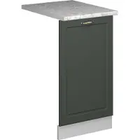 Vicco Fame-Line Vaatwasserfrontpaneel – 45 cm, WB Marmer Groen-Goud Landhuis