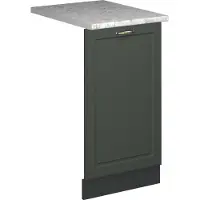 Vicco Fame-Line Vaatwasserfrontpaneel – 45 cm, WB Marmer Groen-Goud Landhuis