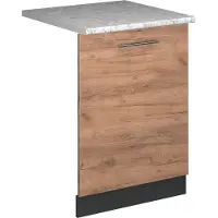 Vicco Fame-Line Vaatwasserfrontpaneel – 60 cm, WB Marmer Krachtige eik goud