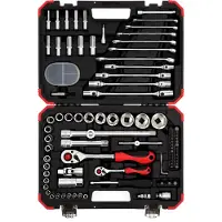 Gedore R46003092 92-delige Dopsleutelset - 1/4'' En 1/2''