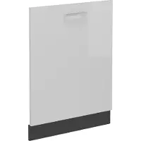 Vicco R-Line Vaatwasserfrontpaneel – 60 cm zonder werkblad Wit Hoogglans