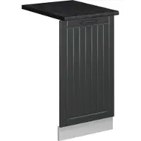 Vicco Fame-Line Vaatwasserfrontpaneel – 45 cm, WB Antraciet Antraciet landhuis