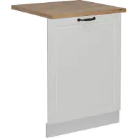 Vicco R-Line Vaatwasserfrontpaneel – 60 cm, WB Eik Wit Landhuis