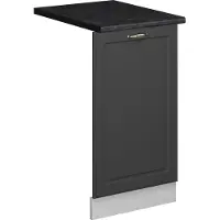 Vicco Fame-Line Vaatwasserfrontpaneel – 45 cm, WB Antraciet Anthrazit-Gold Landhaus