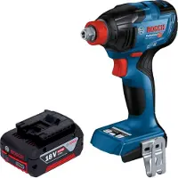 Bosch GDX 18V-210 C Professional accu-schroefhamer 18 V 210 Nm borstelloos + 1x accu 4,0 Ah - zonder oplader