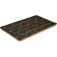 AIO Factory Hondenbedmat 120x80 cm waterdicht gouden botten
