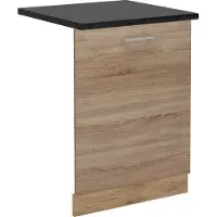 Vicco R-Line Vaatwasserfrontpaneel – 60 cm, WB Antraciet Sonoma