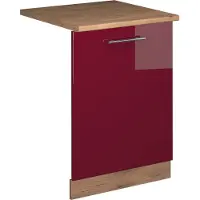 Vicco Fame-Line Vaatwasserfrontpaneel – 60 cm, WB Eik Bordeauxrode hoogglans