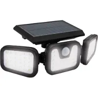 Panta TrioSolar - Solar Buitenlamp met Sensor - 74 LED - 600 Lumen