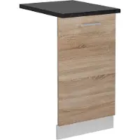 Vicco R-Line Vaatwasserfrontpaneel – 45 cm, WB Antraciet Sonoma